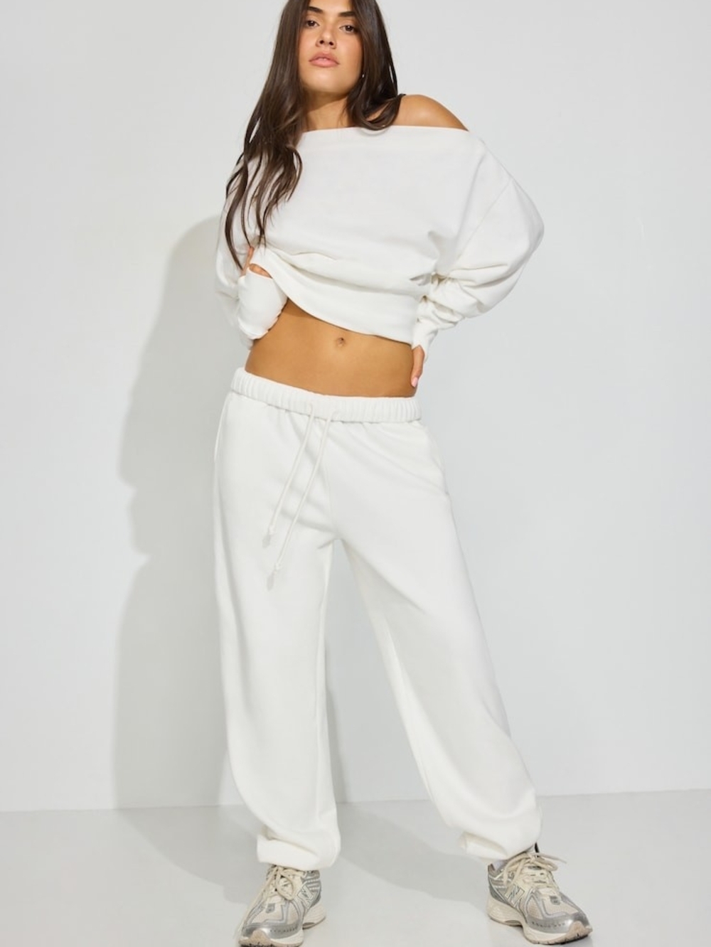 Garage White Sweatpants